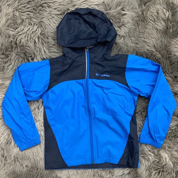 Columbia | Children's Glennaker Rain Jacket | Blue | Small - Picture 1 of 3